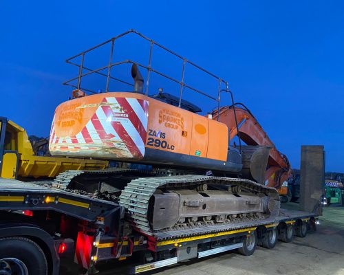 HITACHI ZX290 SOLD TO IRAQ