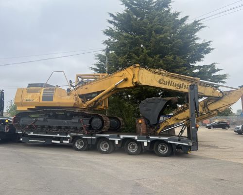 KOMATSU PC400 SOLD TO BURKINA FASO