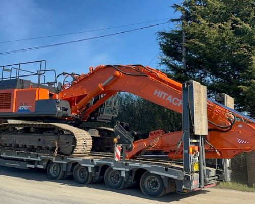 HITACHI ZX470 SOLD TO THE UK