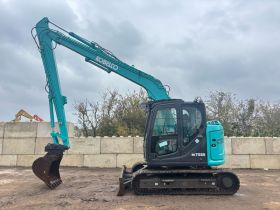 Image of a used Kobelco SK75 SR-7 Long Reach Excavator