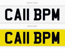 Image of a used Number Plate