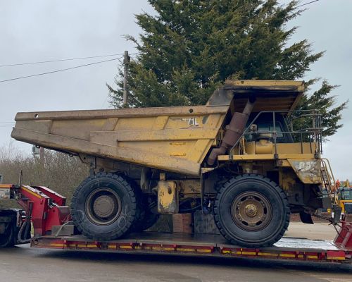 CAT 771D DUMPTRUCK SOLD TO JAMAICA