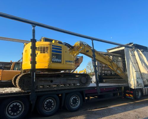 KOMATSU PC138 SOLD TO CROATIA