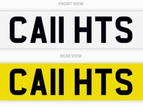 Image of a used Number Plate