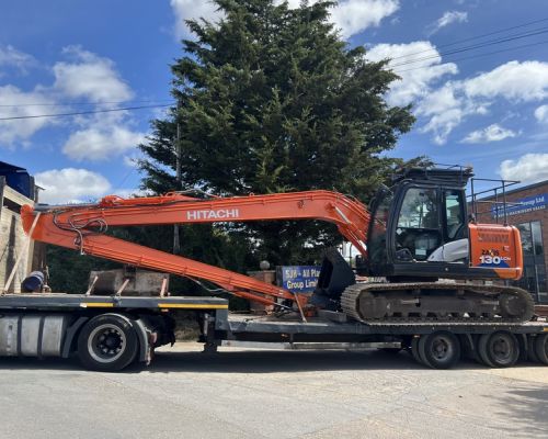 HITACHI 130LCN LONG REACH SOLD TO LITHUANIA