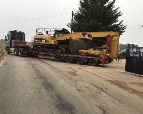 CAT 320DL HIGH REACH SOLD TO ITALY