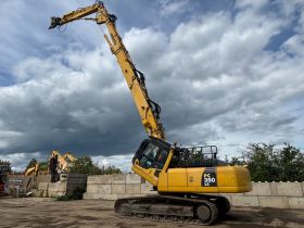 Image of a used Komatsu PC350LC-8 23m High Reach Excavator