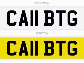 Image of a used Number Plate
