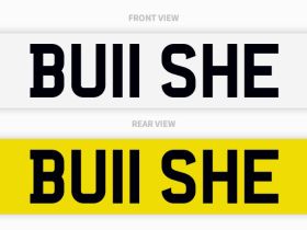 Image of a used Number Plate