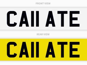 Image of a used Number Plate