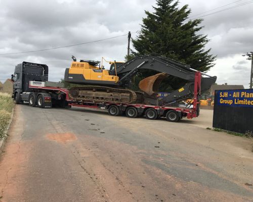 VOLVO EC380DL SOLD TO UK