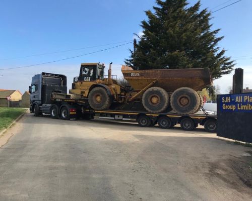 CAT D350E SOLD TO UK