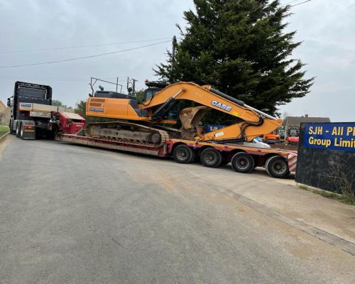 CASE CX300 SOLD TO UK