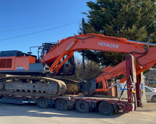 HITACHI ZX470 SOLD TO UK