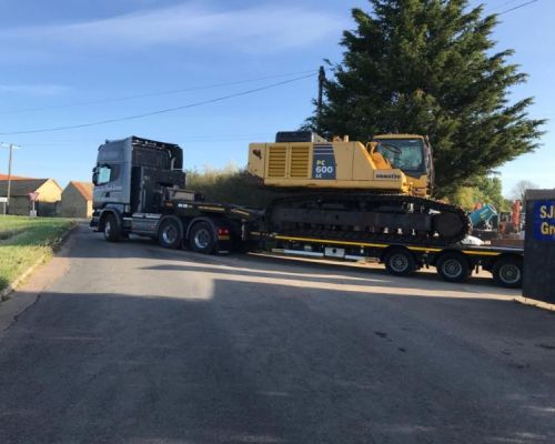 KOMATSU PC600 SOLD TO JAMAICA