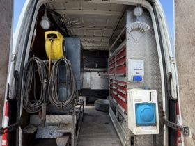 Image of a used Mercedes-Benz Sprinter 516 CDI , with Lincoln Genset welder and Atlas Copco compressor