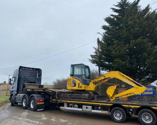 KOMATSU PC55MR-2 SOLD TO UK