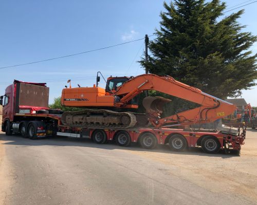 DOOSAN DX225LC SOLD TO POLAND