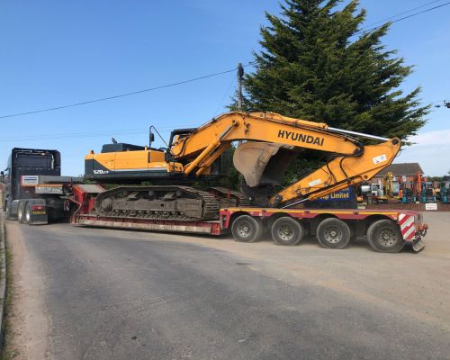 HYUNDAI R520LC-9 SOLD TO MONGOLIA