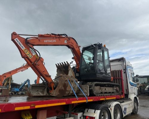 HITACHI ZX85 SOLD TO A CUSTOMER IN IRELAND