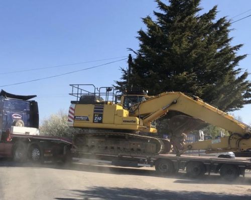 KOMATSU PC210 SOLD TO SCOTLAND