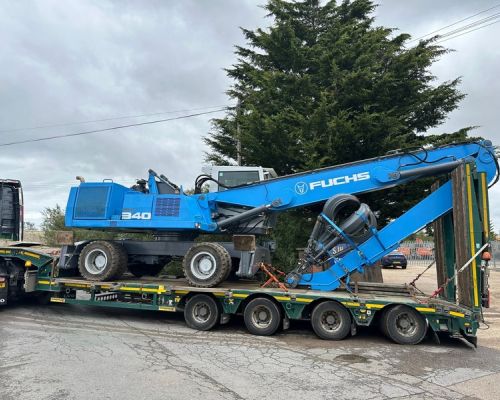 FUCHS 340 SOLD TO THE UK