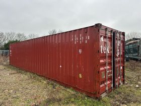 Image of a used 40ft Shipping Container