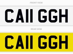 Image of a used Number Plate