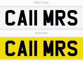 Image of a used Number Plate
