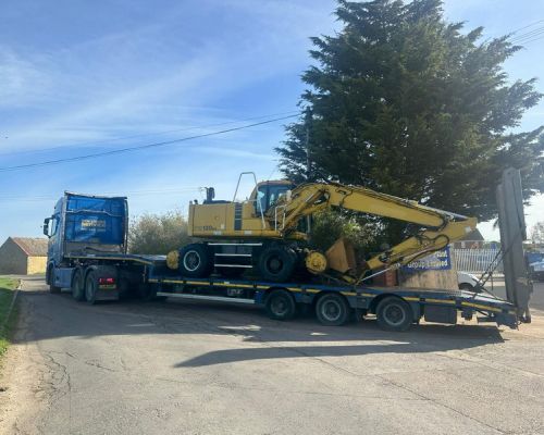 KOMATSU PW130 SOLD TO MEXICO