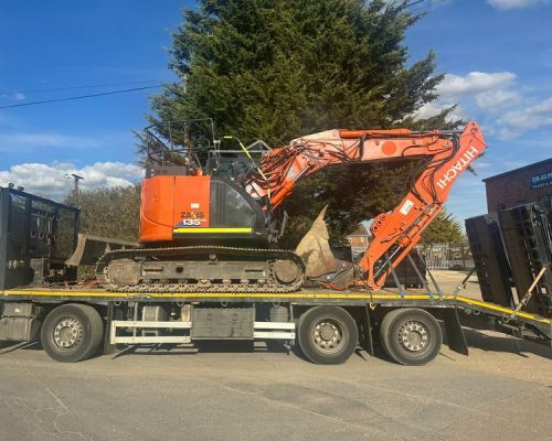 HITACHI ZX135 3 PIECE BOOM SOLD TO THE UK