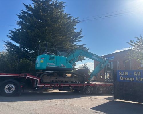 KOBELCO SK130 SOLD TO THE UK