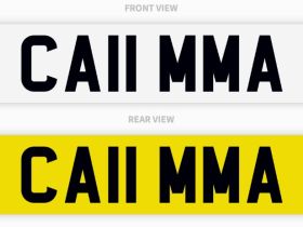 Image of a used Number Plate
