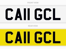 Image of a used Number Plate