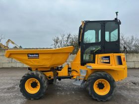 Image of a used Thwaites 6 Ton Cabbed swivel tip dumper