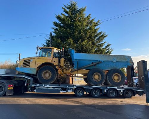 VOLVO A25D SOLD TO UK