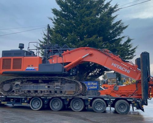 HITACHI ZX490 SOLD TO UK