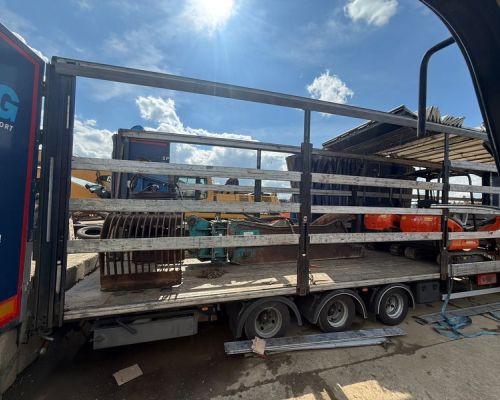 X2 KUBOTA KX015 WITH TRAILERS, HYDRAULIC SHEAR AND SELECTOR GRAB SOLD TO ROMANIA