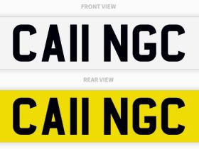 Image of a used Number Plate