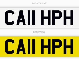 Image of a used Number Plate
