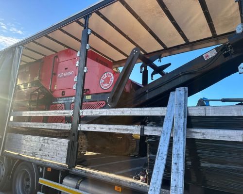 RED RHINO CRUSHER SOLD TO POLAND
