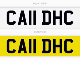 Image of a used Number Plate