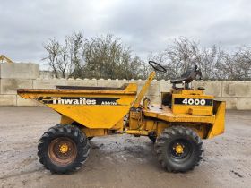 Image of a used Thwaites 2 Ton straight tip dumper