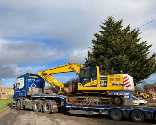 KOMATSU PC210 SOLD TO IRELAND