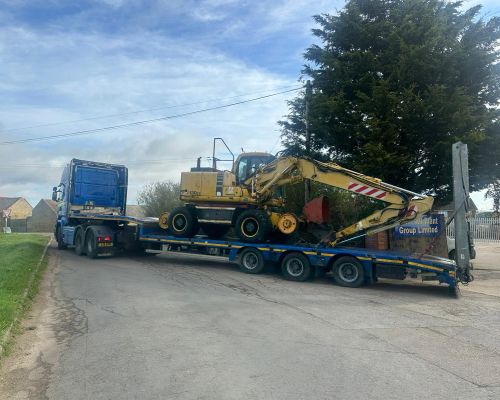 KOMATSU 130 SOLD TO MEXICO