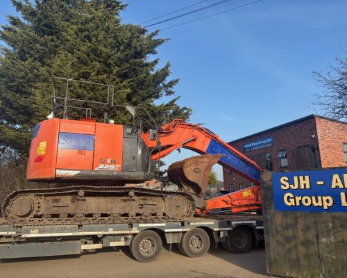 HITACHI ZX135 SOLD TO IRELAND