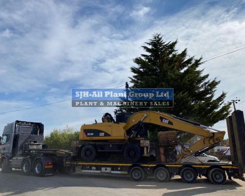 CAT M318D SOLD TO ISLE OF MAN