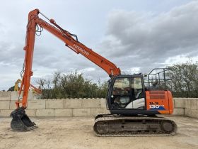 Image of a used Hitachi ZX130 LCN-6 Long/River Reach Excavator