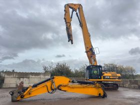 Image of a used JCB JS360 LC 24m High Reach Demolition Excavator
