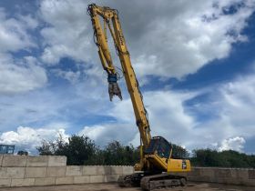 Image of a used Komatsu PC350LC-8 23m High Reach Excavator